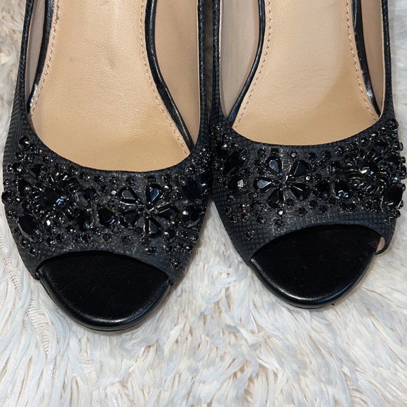 Antonio Melani size 7.5 open toed heel - Picture 6 of 14